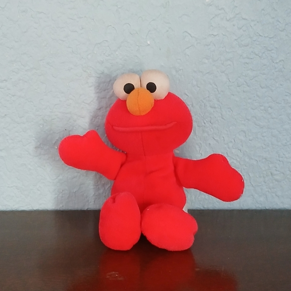 tickle me Elmo beanie plush sesame street - Picture 1 of 4